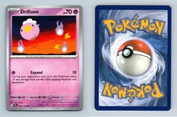 Drifloon #60/142 SV Stellar Crown 2024 Common Pokemon TCG Card - Image 1