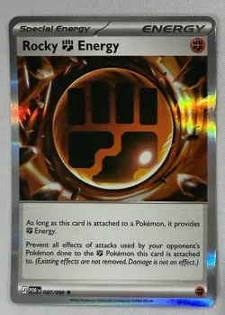 Rocky Energy 087/088 - Holo Rare - Pokemon TCG: Perfect Order - English NM - Image 1