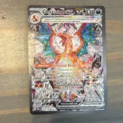 Pokemon TCG Charizard ex 223/197 Obsidian Flames Tera EX Special Rare Holo - Image 1