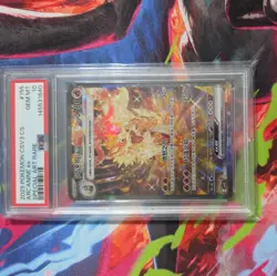 2025 POKEMON SIMPLIFIED CHINESE CSV3 C-FEARLESS TERASTAL #155 ARCANINE EX PSA 10 - Image 1