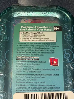Pokemon 2019 Kanto Power Mini Tin Pikachu H24 - Image 5