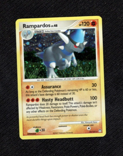 Pokemon TCG Rampardos 33/123 Cosmos Holo Rare Mysterious Treasures NM - Image 1