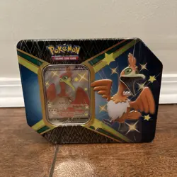 Pokemon TCG Shining Fates - Cramorant V Tin Factory Sealed New - 6 Booster Packs - Image 1