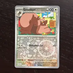 Greedent 132/159 Pokemon Journey Together SV09 Reverse Holo Uncommon NM - Image 1