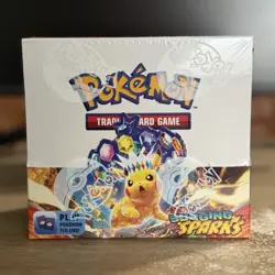 Pokemon Surging Sparks Booster Box Factory Sealed 36 Packs. From Pokemon Center - Image 1