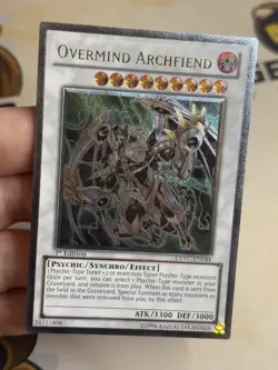 Overmind Archfiend EXVC-EN044 1st Edition Ultimate Rare YuGiOh! NM EURO - Image 2