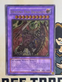 Destiny End Dragoon LODT-EN042 1st Edition Ultimate Rare YuGiOh! NM EURO - Image 3