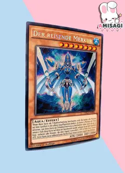 Yu-Gi-Oh! Karte Der reisende Merkur DRL3-DE006 TCG Deutsch Secret Rare - Image 2