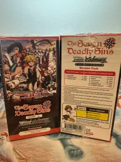 WEISS SCHWARZ TCG: THE SEVEN DEADLY SINS Booster Boxes SEALED - lot of 2 - Image 2