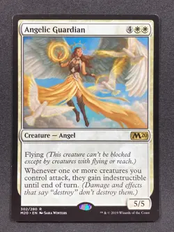 Angelic Guardian MTG Magic the Gathering Card Core Set 2020 M20 - LP - Image 1