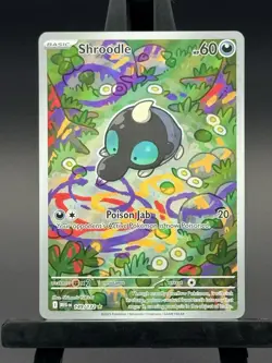 Shroodle 149/132 Me01: Mega Evolution Holo Near Mint Condition Pokemon Card - Image 1