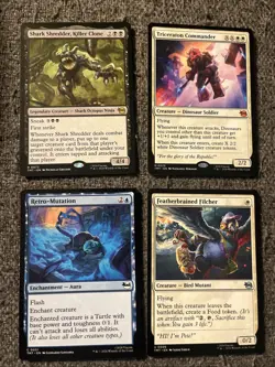 x1 Triceraton Commander TMT Ninja Turtles MTG With Other Cards - Image 1