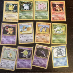 Pokemon Base Set WOTC Bundle Set Vintage Pokemon Cards - 69 mixed condition - Image 3
