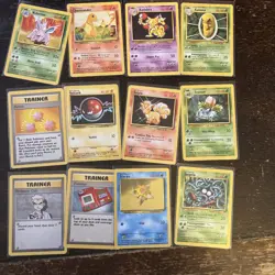 Pokemon Base Set WOTC Bundle Set Vintage Pokemon Cards - 69 mixed condition - Image 4