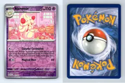 Alcremie #65/142 SV Stellar Crown 2024 Reverse Holo Rare Pokemon TCG Card - Image 1