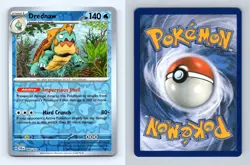 Drednaw #44/142 SV Stellar Crown 2024 Reverse Holo Rare Pokemon TCG Card - Image 1