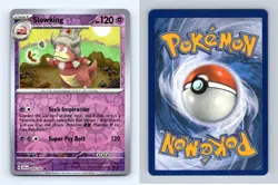 Slowking #58/142 SV Stellar Crown 2024 Reverse Holo Uncommon Pokemon TCG Card - Image 1