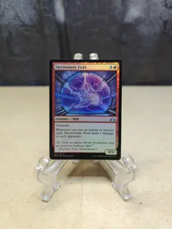 MTG Card - Electrostatic Field Holo Foil 2018 Wizards 097/259 - Image 2