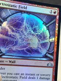 MTG Card - Electrostatic Field Holo Foil 2018 Wizards 097/259 - Image 3