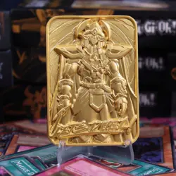 Yu-Gi-Oh! Metal Replica Card Celtic Guardian 24karat Gold Plated Limited Edition - Image 4