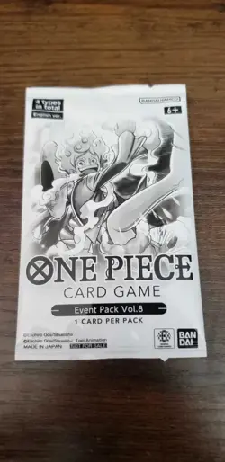 One Piece TCG Event Pack Vol. 8 - 1x - 1 Card Promo Pack - English - SEALED - Image 1