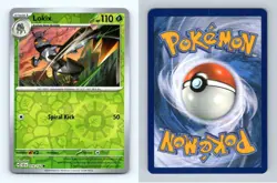 Lokix #16/142 SV Stellar Crown 2024 Reverse Holo Common Pokemon TCG Card - Image 1