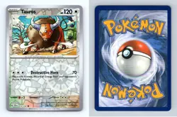 Tauros #112/142 SV Stellar Crown 2024 Reverse Holo Common Pokemon TCG Card - Image 1