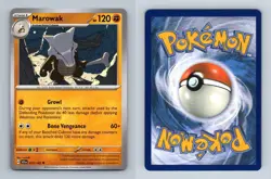 Marowak #73/142 SV Stellar Crown 2024 Uncommon Pokemon TCG Card - Image 1