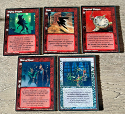 1995 Vampire: The Eternal Struggle - 5 Card Lot - Image 1