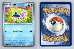 Finneon #35/142 SV Stellar Crown 2024 Common Pokemon TCG Card - Image 1
