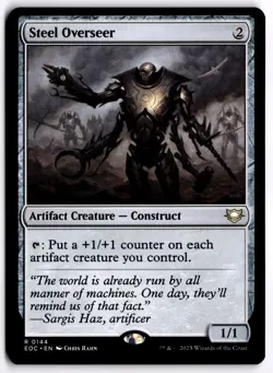 Steel Overseer NM EOC Commander: Edge of Eternities MTG - Image 1