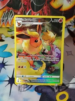 Flareon TG01/TG30 Ultra Rare SWSH09: Brilliant Stars Trainer Gallery Pokemon NM - Image 1
