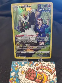 Pokemon TCG Passimian SWSH12: Silver Tempest Trainer Gallery TG08/TG30 Holo NM - Image 1