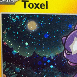 Pokemon TCG Promo SVP 119 Holographic Toxel w Swirl Near Mint - Image 2