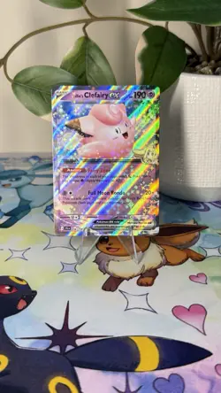 Lillie's Clefairy ex 056/159 Double Rare Journey Together NM Pokemon TCG English - Image 1