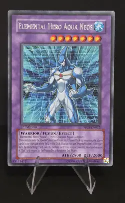 Yugioh Elemental Hero Aqua Neos DP03-EN012 Rare 1st Ed VLP - Image 1