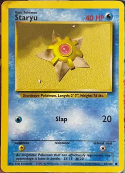 Staryu - 65/102 - Base Set Pokemon 1999 - Image 1