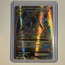 Pokemon M Charizard EX Ultra Rare Full Art Holo Evolutions 13/108 Card - Image 1