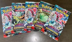 Twilight Masquerade 5 Booster Packs English Factory Sealed Pokemon 2024 - Image 1