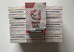 Pokemon TCG Scarlet & Violet 151 Booster Bundle x 1 New Sealed 6 Booster Packs - Image 1