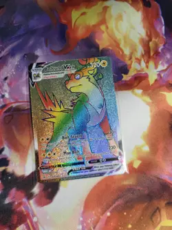 Boltund VMAX 267/264 Rainbow Secret Rare Pokemon TCG SWSH Fusion Strike - Image 1