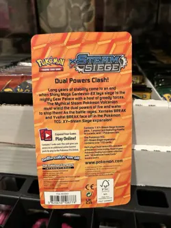 2016 Pokemon LUCARIO XY STEAM SIEGE BLISTER PACK *SEALED* - Image 3