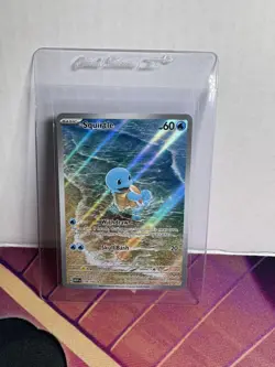 Squirtle Illustration Rare NM Scarlet & Violet 151 170/165 PACK FRESH Pokemon - Image 1