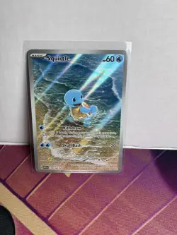 Squirtle Illustration Rare NM Scarlet & Violet 151 170/165 PACK FRESH Pokemon - Image 2