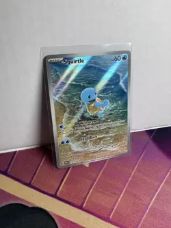 Squirtle Illustration Rare NM Scarlet & Violet 151 170/165 PACK FRESH Pokemon - Image 4