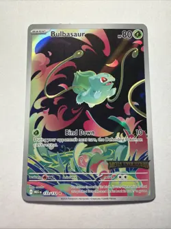 Bulbasaur 133/132 - Pokemon Mega Evolution Stamped Box Topper Illustration Rare - Image 1