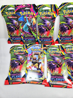 2025 Pokemon Mega Evolution Phantasmal Flames TCG Booster Pack New Lot of 12 - Image 2