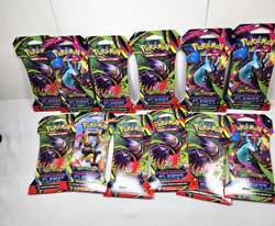 2025 Pokemon Mega Evolution Phantasmal Flames TCG Booster Pack New Lot of 12 - Image 5