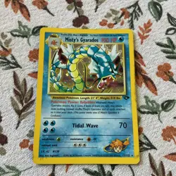 Pokemon TCG Misty's Gyarados Holo Rare Gym Challenge 13/132 Unlimited Edition - Image 1