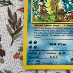 Pokemon TCG Misty's Gyarados Holo Rare Gym Challenge 13/132 Unlimited Edition - Image 4